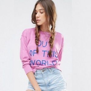 NEW Wildfox Out Of This World Sweatshirt